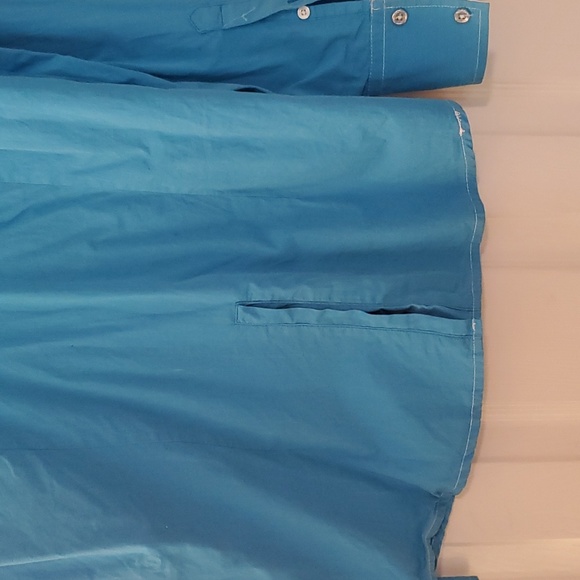 Ladies Signature Roar western shirt turquoise size Medium - Picture 4 of 5